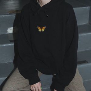 Brandy Melville butterfly sweatshirt